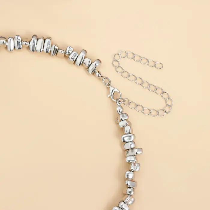 LATS – collier polyvalent avec pompons perlés, longueur réglable, chaîne de cou pour vêtements de fête, bijoux à la mode, accessoires, cadeau