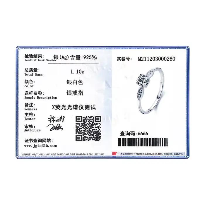 Modian – bague de mariage romantique en argent Sterling 925 véritable