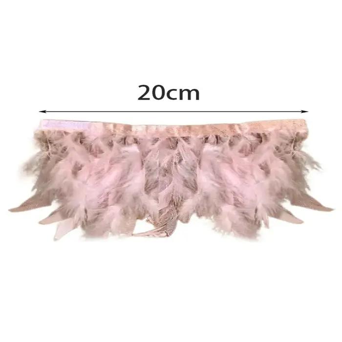 Nouvelle mode plumes Bracelet manches ongles ornement