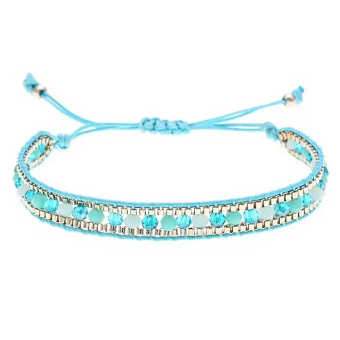 Bracelet bohème tissé à la main pour femmes