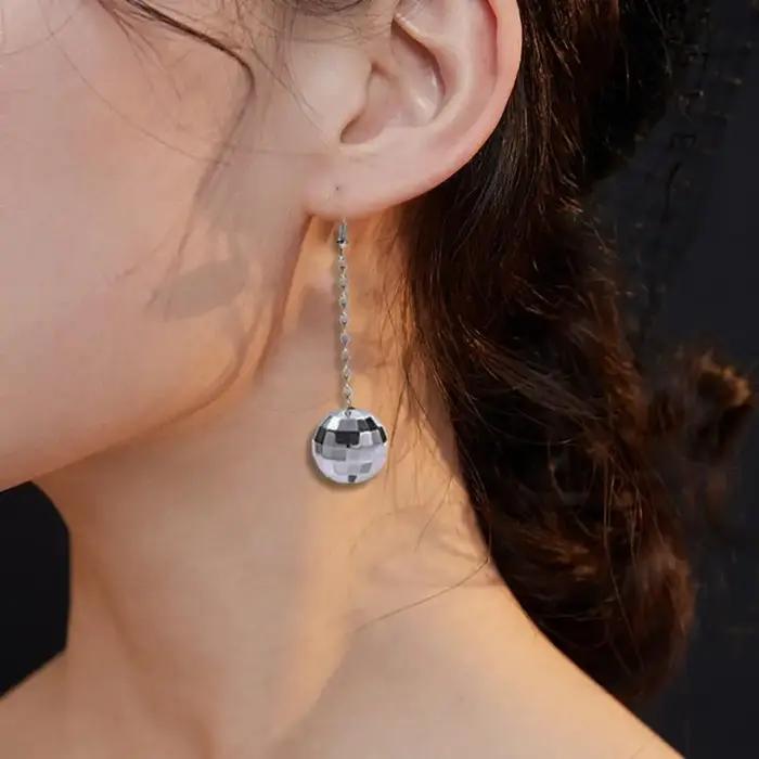 Boucles d'oreilles rétro Chang Ball Dstresspour femmes