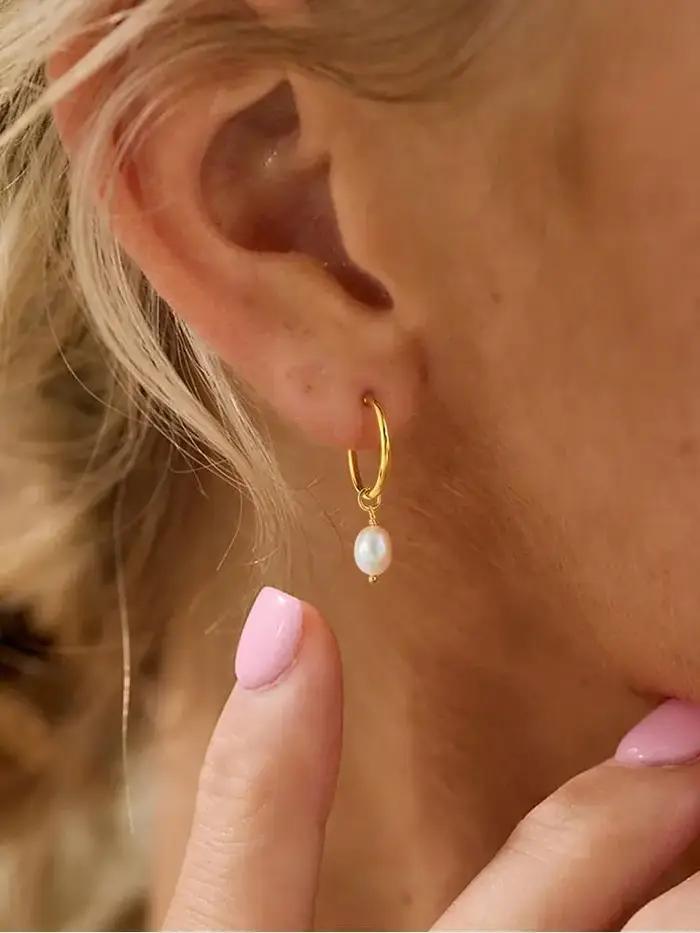 Boucles d'oreilles en argent Sterling 925