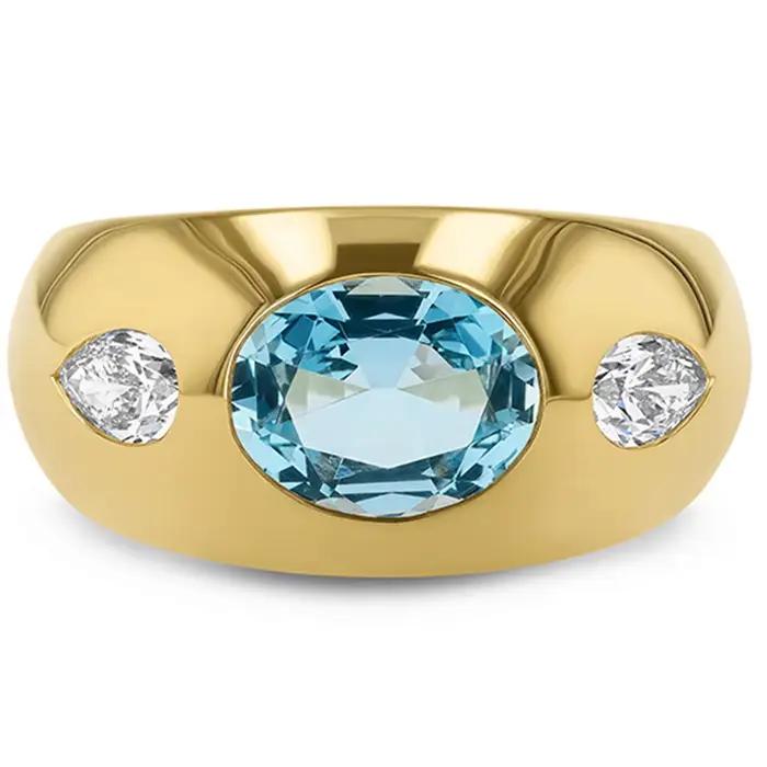WUIHA – bague de fiançailles en argent Sterling 925