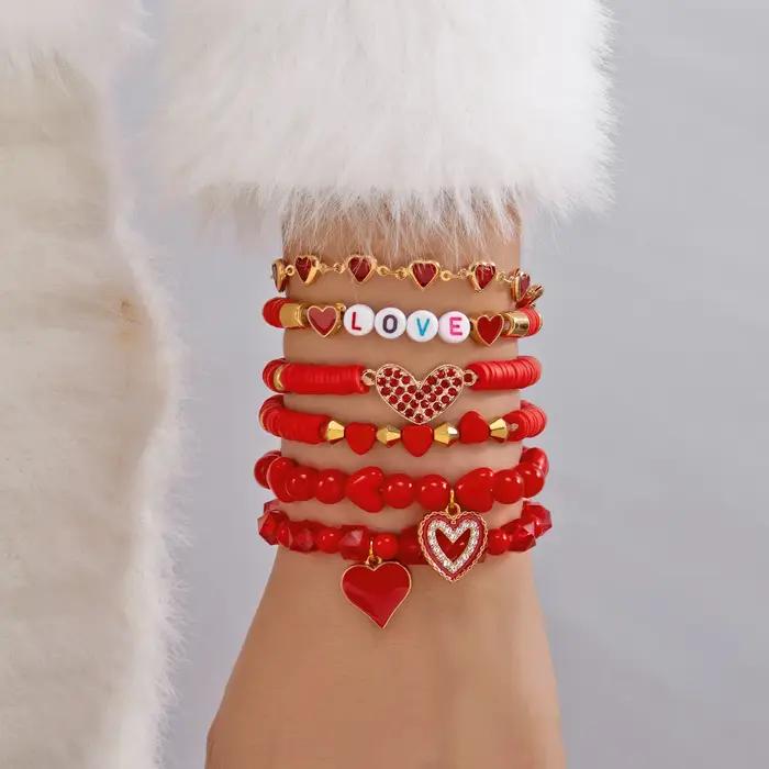 Bracelets de saint-valentin pour femmes