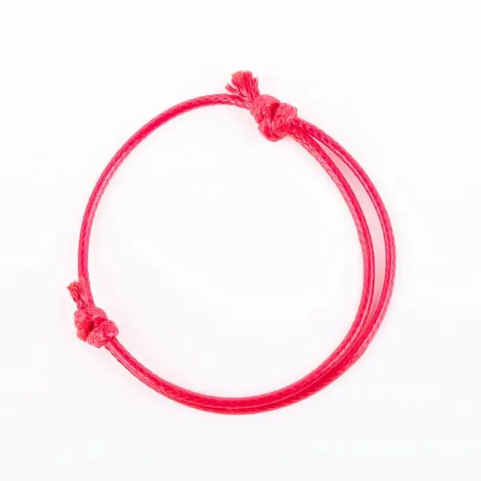 Bracelet bohème fait à la main pour femmes et filles, ULà main tressée colorée, fil de polyester, ac