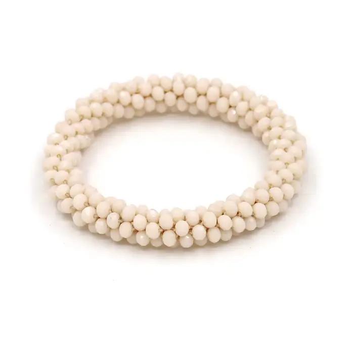 Bracelets pour femme, perles de cristal multicouches, tissés, bijoux, cadeaux pour filles, accessoir