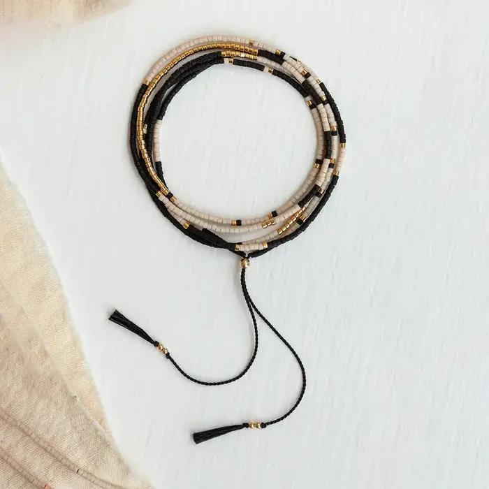 KKBEAD Miyuki Bracelet pour femme réglable empilable Boho collier bijoux multicouche été plage