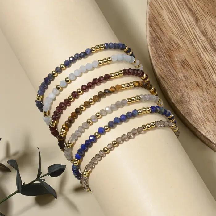 Bracelet bohème en pierre naturelle
