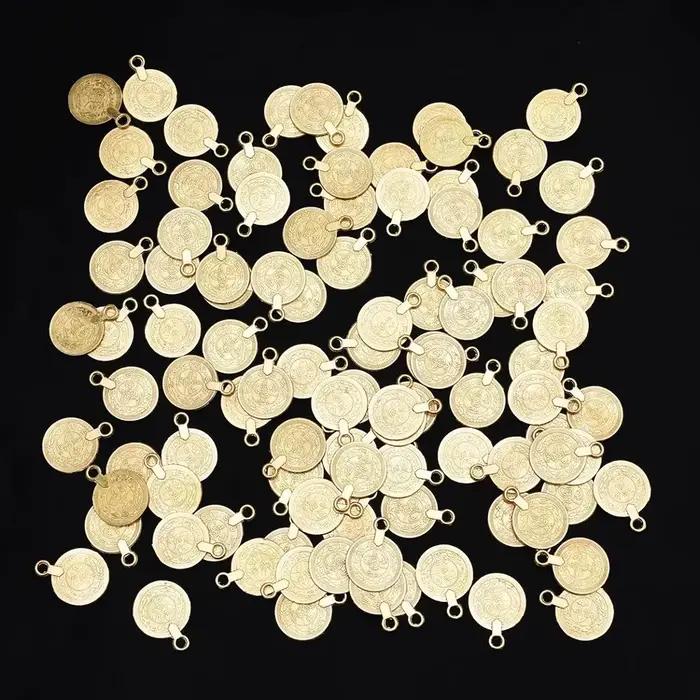 Brelônes en métal doré pour bijoux ethniques et personnalisés pour femmes occasions spéciales mariage fêtes anniversaires