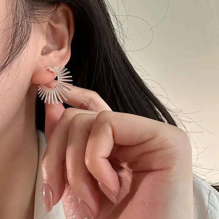 BF CLUB – boucles d'oreilles Vintage en argent Sterling 925 pour femmes