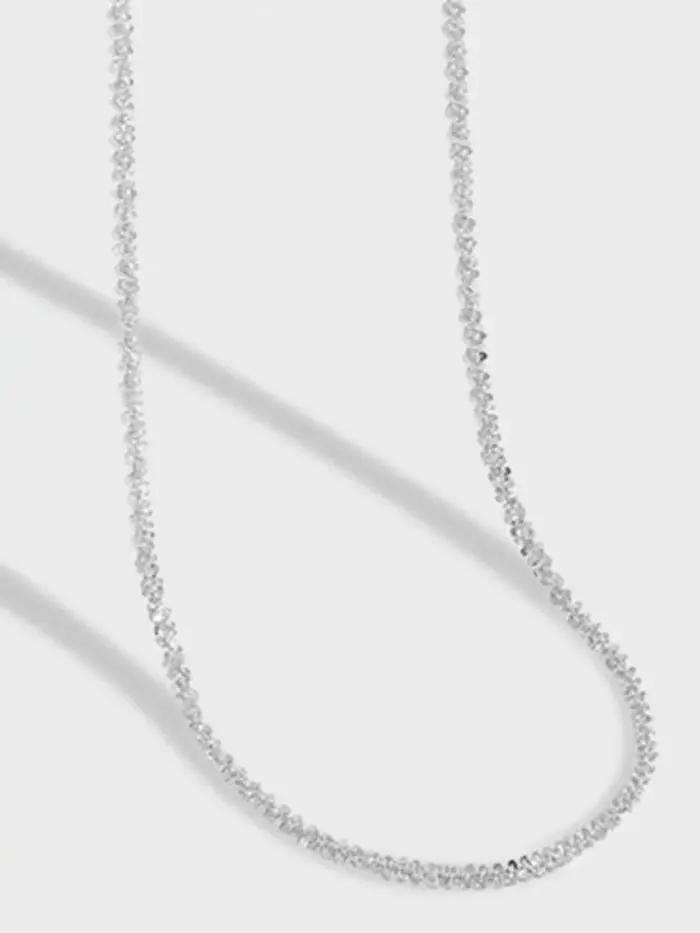 Collier classique en argent Sterling 925 pour femmes