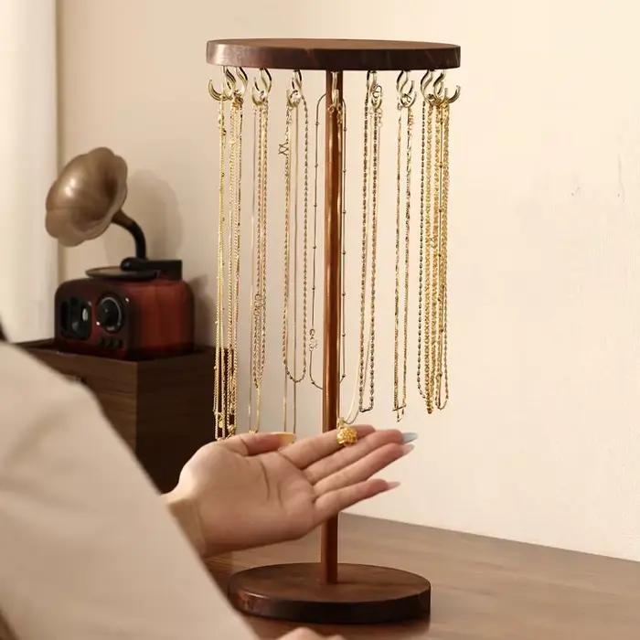 Support porte-bijoux, support organisateur de colliers