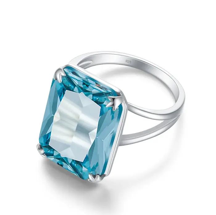 Bague en argent Sterling 925 véritable pour femmes