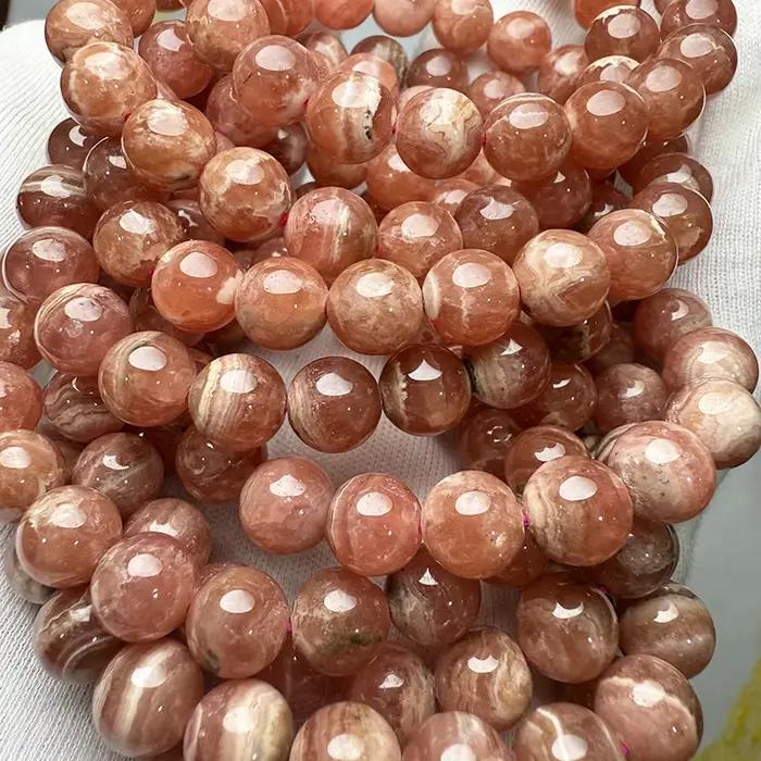 Prestyle – Bracelet en Rhodochrosite naturelle argentine AAAA