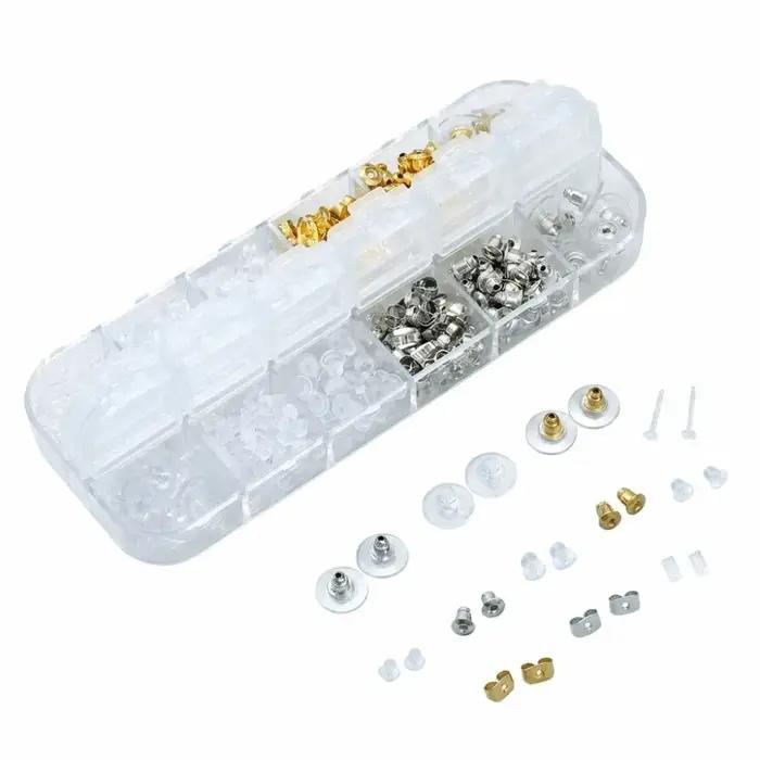 Kit de 600 attaches pour boucles d'oreilles anti-allergiques