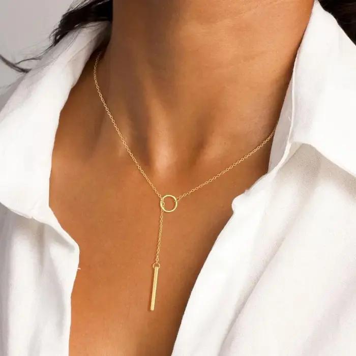 Collier rond à trois couches en argent Sterling 925 pour femmes, chaîne serpent Simple, breloque bou