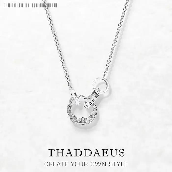 Collier reine couronne lien chaîne bijoux fins Europe 925 argent sterling tout nouveau cadeau romant