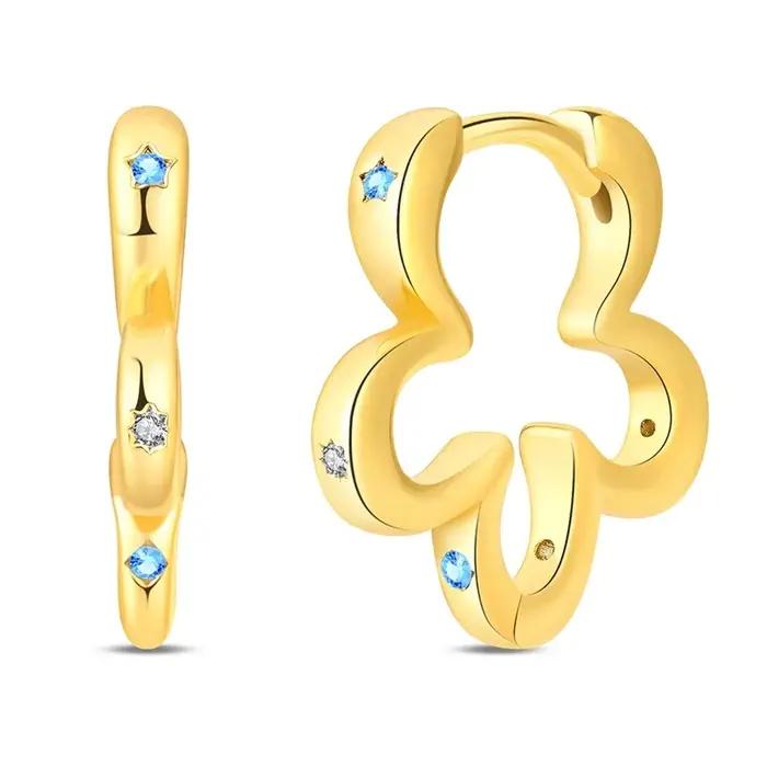 Nouvelles boucles d'oreilles pour femmes en argent sterling 925