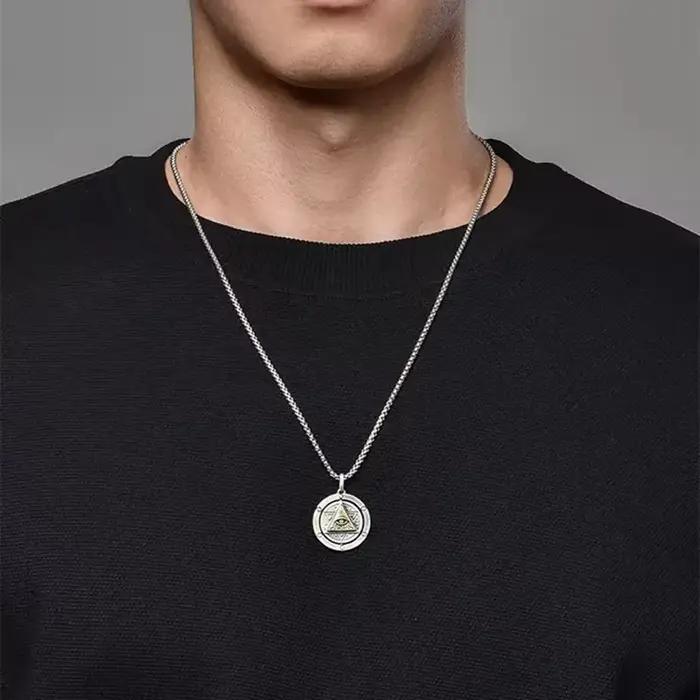 Collier oeil d'horus pendentif mauvais œil