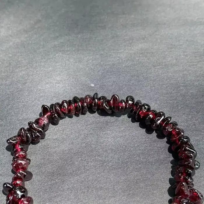 Bracelet grenat naturel pour femme