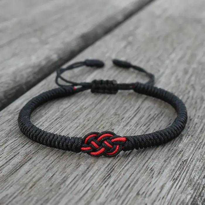 Bracelet Ukrainien Tressé Main Élégant Pour Hommes et Femmes Occasions Spéciales Traditionnels Bonheur Chinois Occasions Fêtes Anniversaires Présent Elégance Style Distinctif