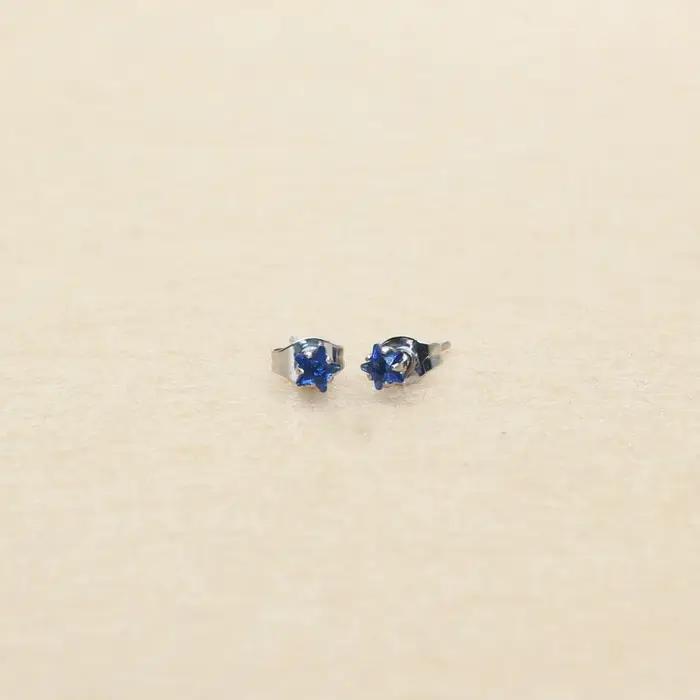 Boucles d'Oreilles en Acier Inoxydable, Bijou en Clip Anti-Allergie, 4mm
