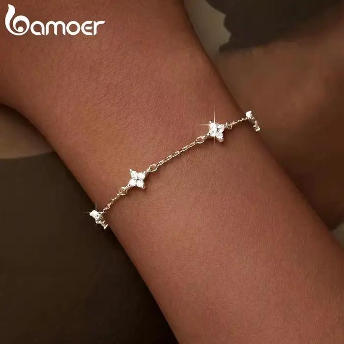 BAMOER – Bracelet en argent Sterling 925