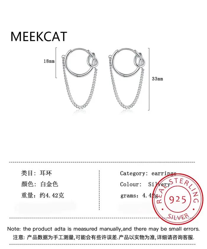 Boucles d'oreilles en argent sterling 925 serties de zirconium blanc élégantes à offrir pour femme occasions spéciales