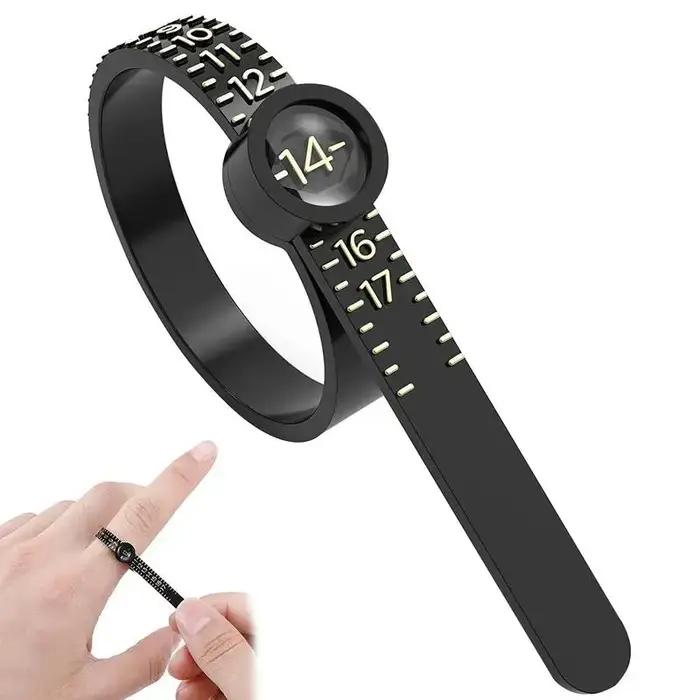 Jauge de taille de bague pour mesurer le doigt