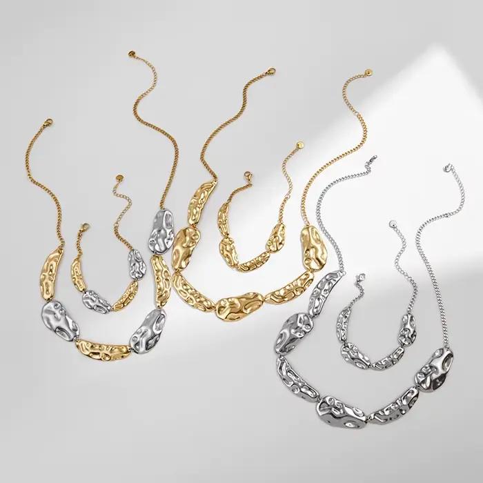 Loe | Collier géométrique en métal pour femmes