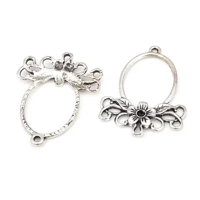 Boucles d'oreilles en alliage de zinc de style vintage pour femmes