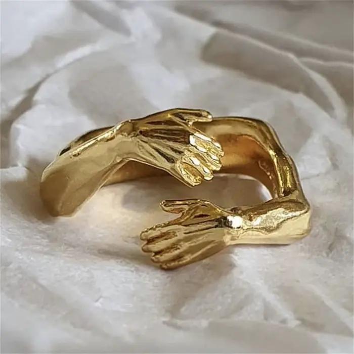 Bague en alliage de zinc ajustable pour hommes et femmes, alliance de mariage colorée à la mode pour occasions spéciales