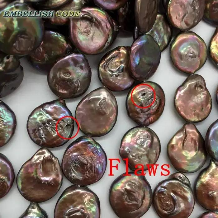 Collier ras du cou en perles baroques