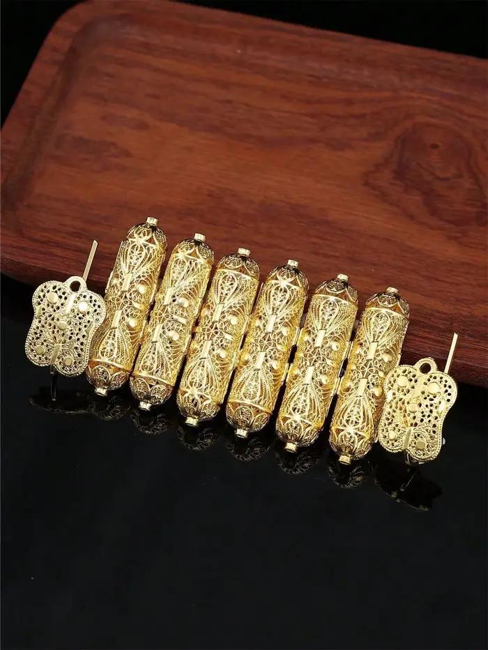 Accessoires de bijoux DIY en or vintage métal blanc pour créations personnalisées femmes occasions spéciales
