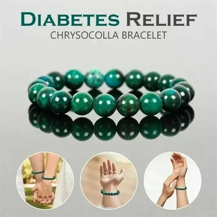 Chrysocolla Malachite Bracelet femmes hommes pierre naturelle perles