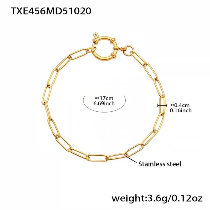 Liora Style coréen Imitation perle pendentif breloques colliers Bracelets pour Femme chaîne en acier