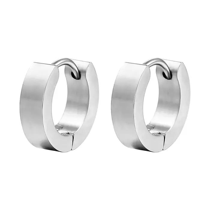 Boucles d'oreilles créatives Hip-Hop pour femmes, rivets en forme de cœur, en acier inoxydable, bouc