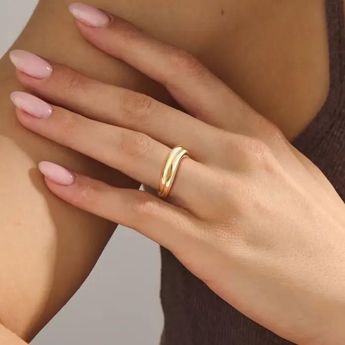 Bague à nœud d'amour pour femmes