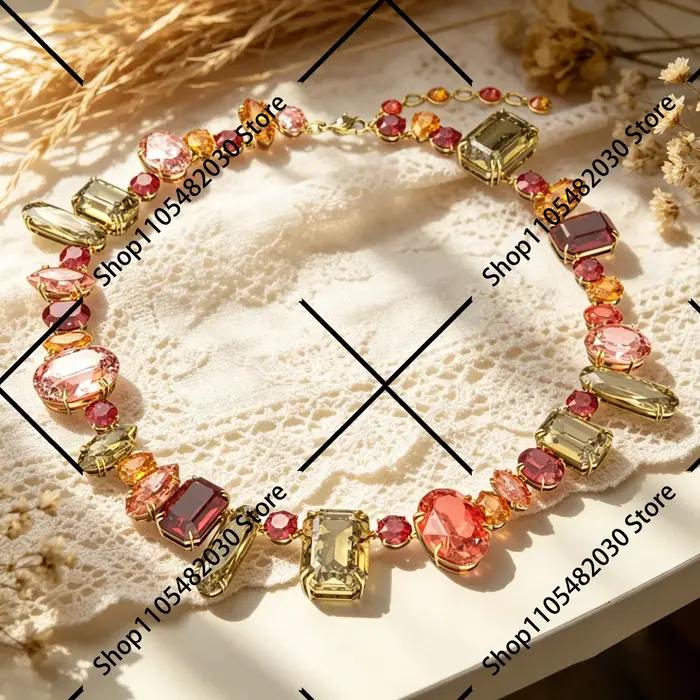 Collier à trois cercles entrelacés, style élégant et raffiné
