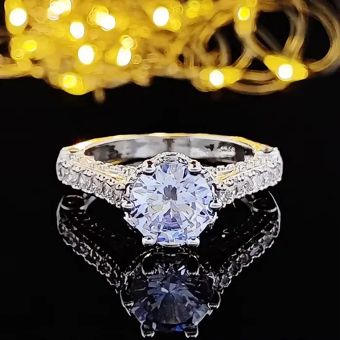 Bague de fiançailles de luxe pour femmes