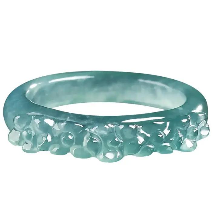 Bague en jadéite naturelle de qualité
