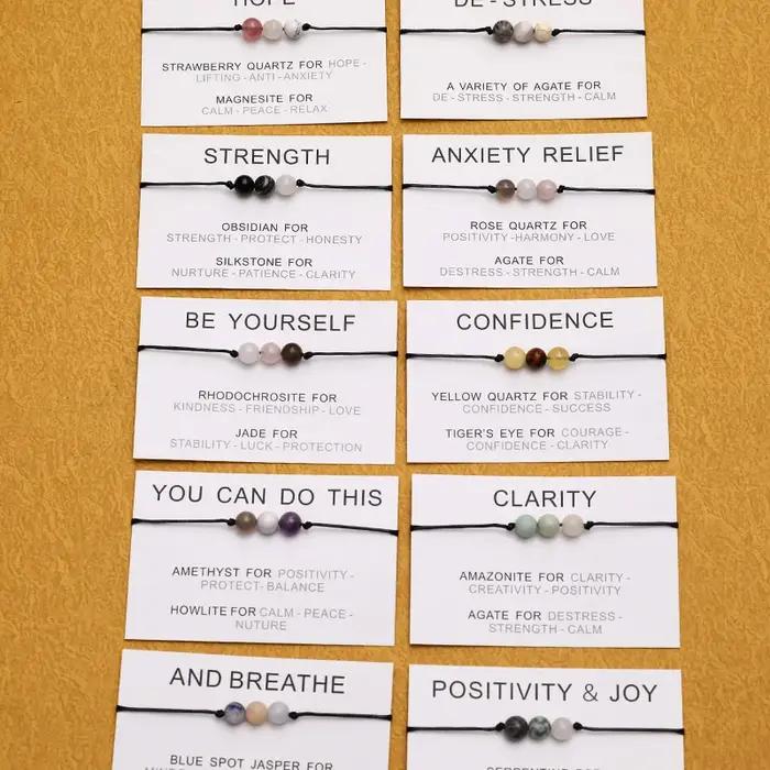 Bracelet de Soutien de Guérison pour Homme et Femme
