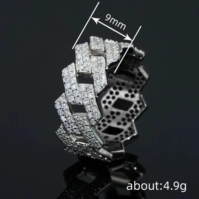Huitan – bague au Design lié, accessoires délicats pour femmes, zircone cubique entièrement brillante, élégante, mode fête, bijoux polyvalents quotidiens