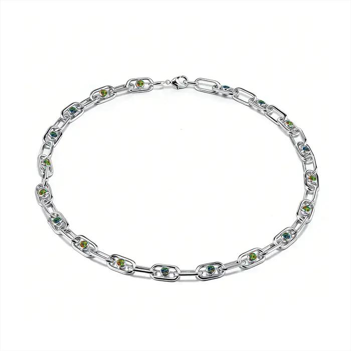 Collier en opale éblouissante