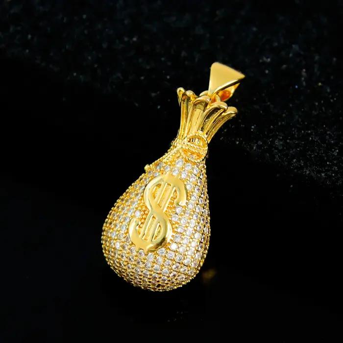 Arabe musulman mode bijoux pendentifs 21k plaqué or turc géométrique collier pendentif marocain femmes mariée mariage