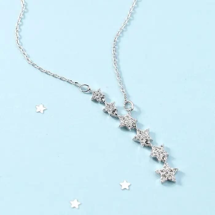 Collier Rond en Argent Sterling avec Pompon pour Femme