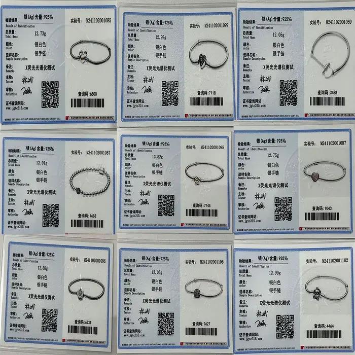 MINISO – bracelet en os de serpent avec couronne en argent sterling S925, adapté au bracelet DlY ori