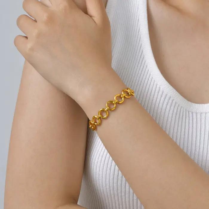 Bracelet connecté à bague Chic pour femmes