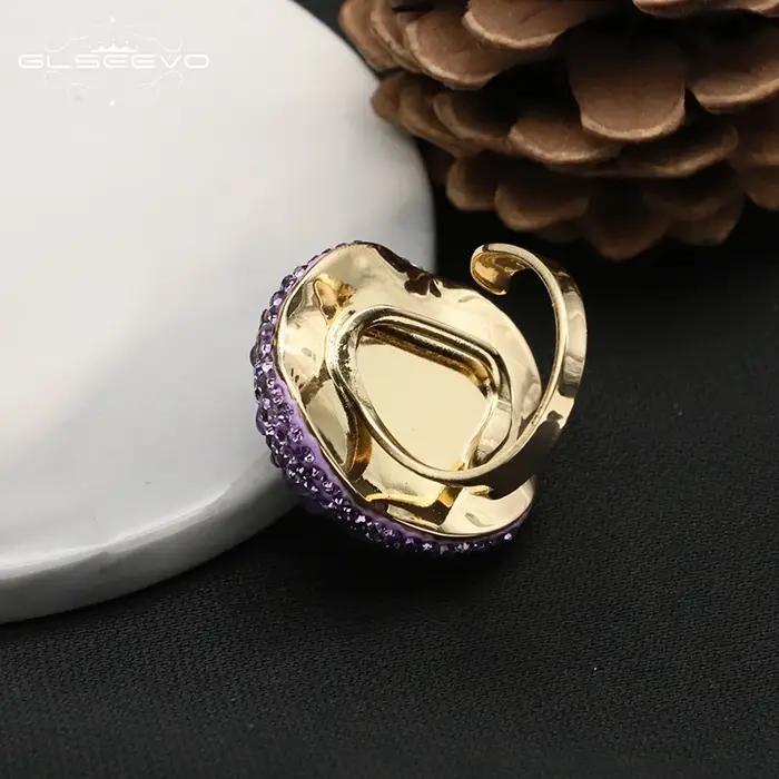 Bague Vintage en Perles d'Eau Douce Baroques Naturelles pour Femme