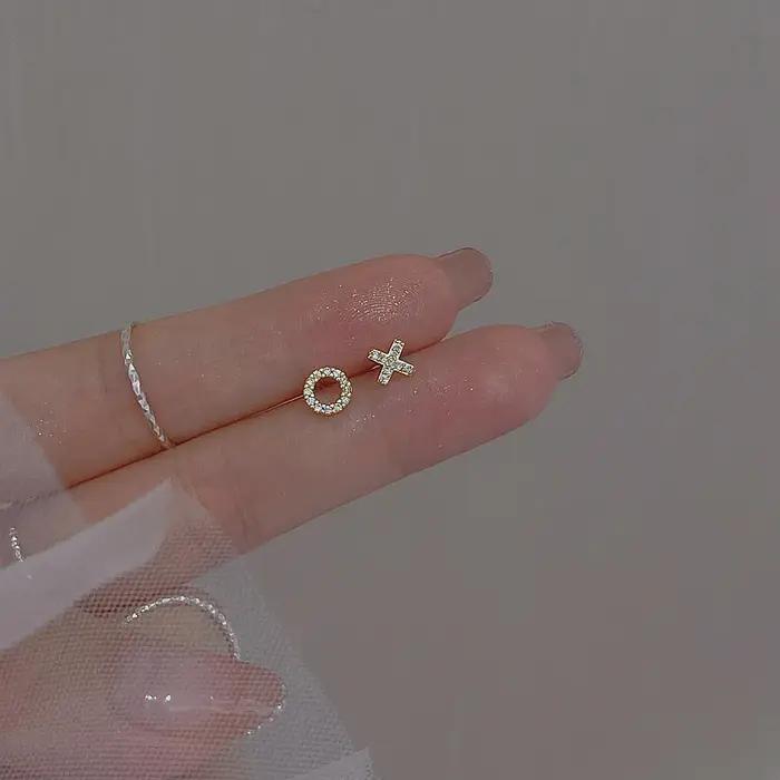 Boucles d'oreilles tibétaines coréennes en argent